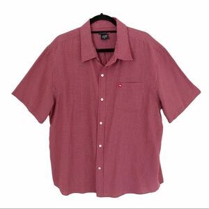 Tony Hawk Men’s Button Down Short Sleeve Shirt Size Extra Large